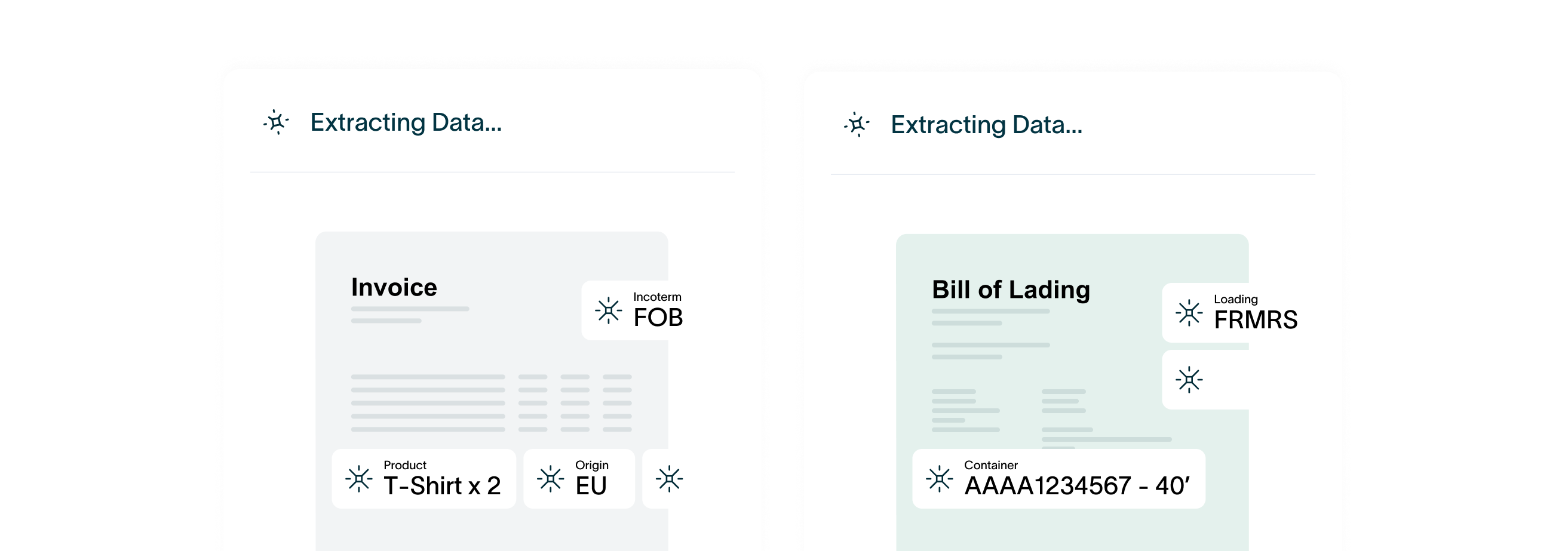 Document extraction example